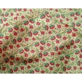 thumbnail image 4 of oneOone Silk Tabby Fabric Leaves & Floral Block Decor Fabric Printed BTY 42 Inch Wide, 4 of 4