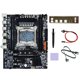 thumbnail image 1 of Placa Base X99+Baffle+Cable SATA+Cable de Interruptor+Grasa TéRmica+Almohadilla TéRmica LGA2011-3 DDR4 para 4X32G para CPU E5-2678 V3, 1 of 5