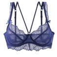 thumbnail image 4 of Conjunto de lencería para mujer Sujetador y bragas de encaje sexy Conjunto de lencería fina de verano Fridja  nalpqowj39547, 4 of 5