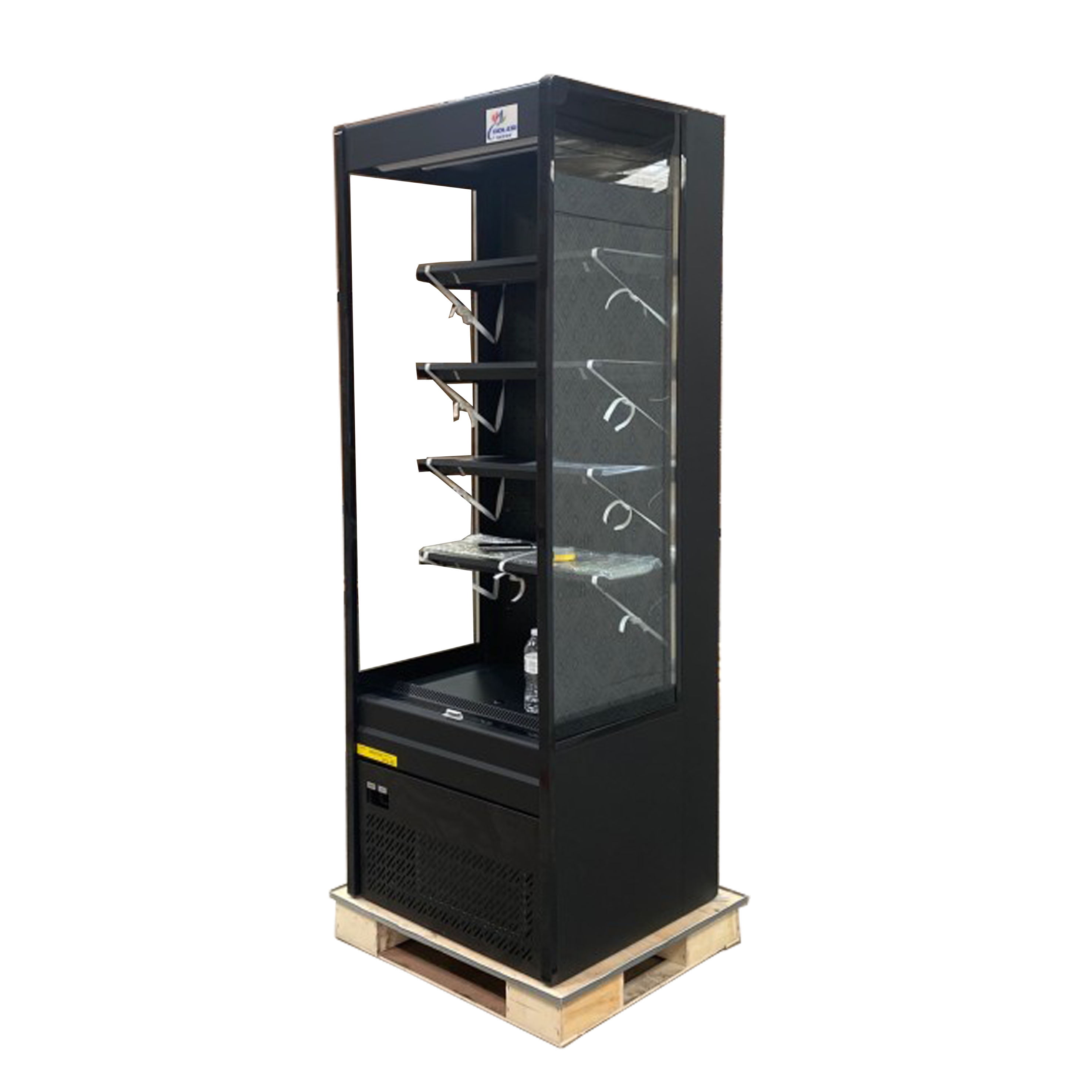 Commercial Vertical Open Air Curtain Merchandiser Refrigerator Cooler Display NSF BLF766