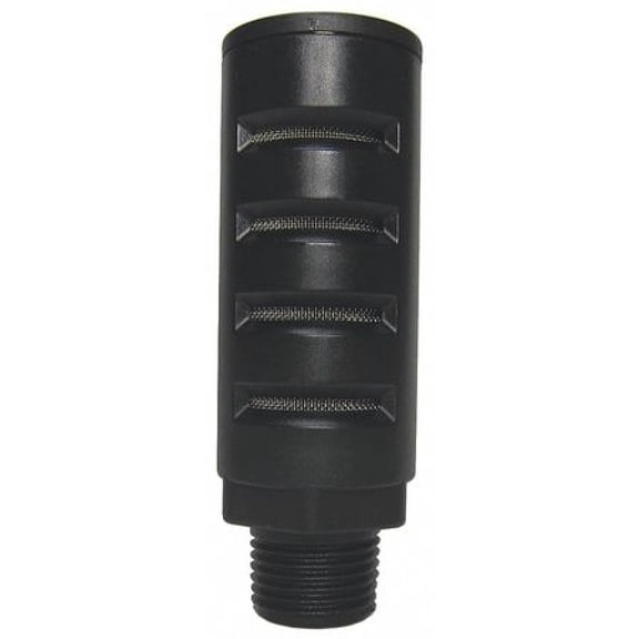 SPEEDAIRE 1EJW3 Silencer Muffler,1/2 In MNPT,1-1/4 Hex