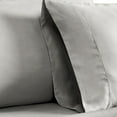 thumbnail image 3 of Benjara BM231566 Tulsa 1200 Thread Count Tri Blend Grand Sheet Set&44; Gris Clair - 6 Pièces, 3 of 5