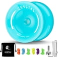 thumbnail image 1 of MAGICYOYO Yoyo Réactif pour Débutants K2, Yoyo à Double Usage pour Enfants avec Roulement Non Réactif de Remplacement pour Intermédiaire + Dissolvant de Roulement + Étui Yoyo + 12 Cordes Yoyo (Bleu), 1 of 7