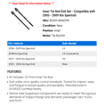 thumbnail image 2 of Inner Tie Rod End Set - Compatible with 2005 - 2009 Kia Spectra5 2006 2007 2008, 2 of 2