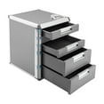 thumbnail image 4 of 5 Drawer Desktop File Cabinet Document Storage Filing Cabinet W/ Label Lock, 4 of 12