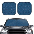 thumbnail image 2 of Fotbe Bullfinches 1 2-Piece Car Windshield Sun Shade | Sun Blocker for Car Windshield | Foldable Automotive Interior Accessories for Sun Protection-Large, 2 of 7