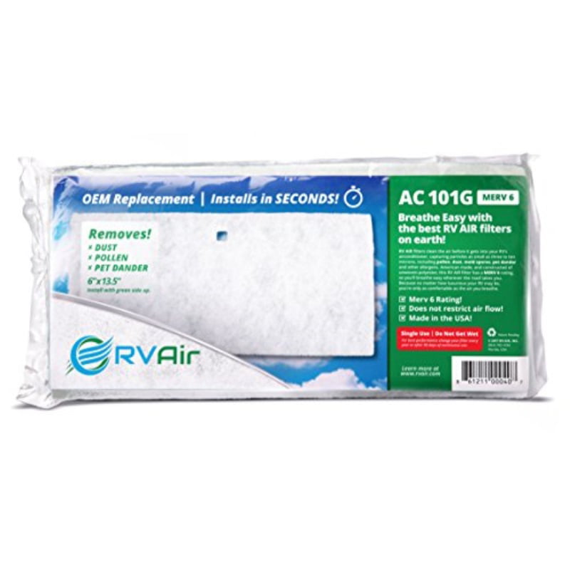 RVAir AC101G Filter Replacement 14" x 6 RV Air Conditioner Filters