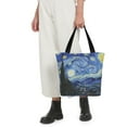 thumbnail image 6 of Kdxio The Starry Night Women Reusable Grocery Bags Foldable Ripstop,Reusable Shopping Bags for Shopping,Gym,Gift, 6 of 7