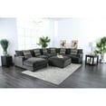 thumbnail image 4 of Furniture of America Contemporary Fabric Kayla Sectional, Gray, 4 of 8