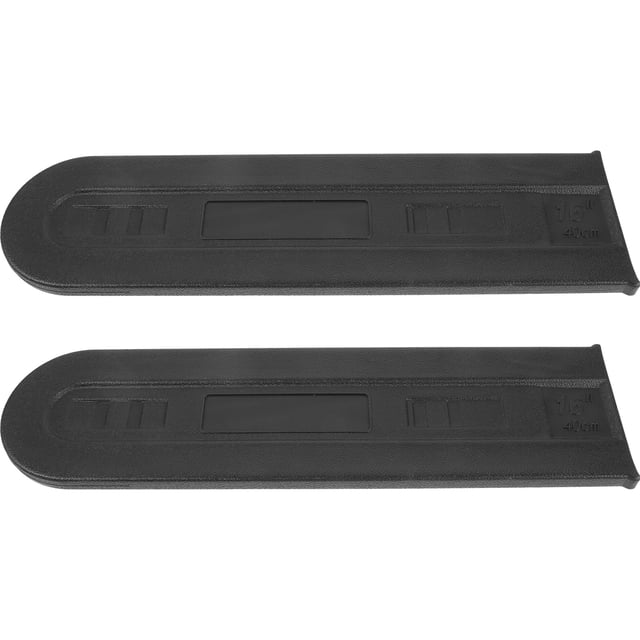 Shisuyan 2Pcs Chain Saw Guide Plate Protective Cover Effective Saw Blade Scabbards Chainsaw Guard Cover
