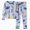 G871-Sky Blue, variant on HFHAPW Toddler Kids Pajamas 2pcs Long Sleeves Pjs Sets Print PJs for Girl Boys Fall Winter Sleepwear