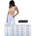 thumbnail image 4 of Body Sexy Sans Manches Dos Nageur Col Halter pour Femmes, 4 of 4