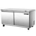thumbnail image 5 of Maxx Cold Double Door Undercounter Refrigerator, 61"W, 14.1 cu. ft. Storage Capacity, in Stainless Steel (MXSR60UHC), 5 of 5