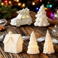 thumbnail image 6 of Light Up White Ceramic Christmas Tree,White Tabletop Xmas Tree Decorations with Lights,Gift for Indoor Tabletop Mantel Shelf Fireplace Holiday, 6 of 9