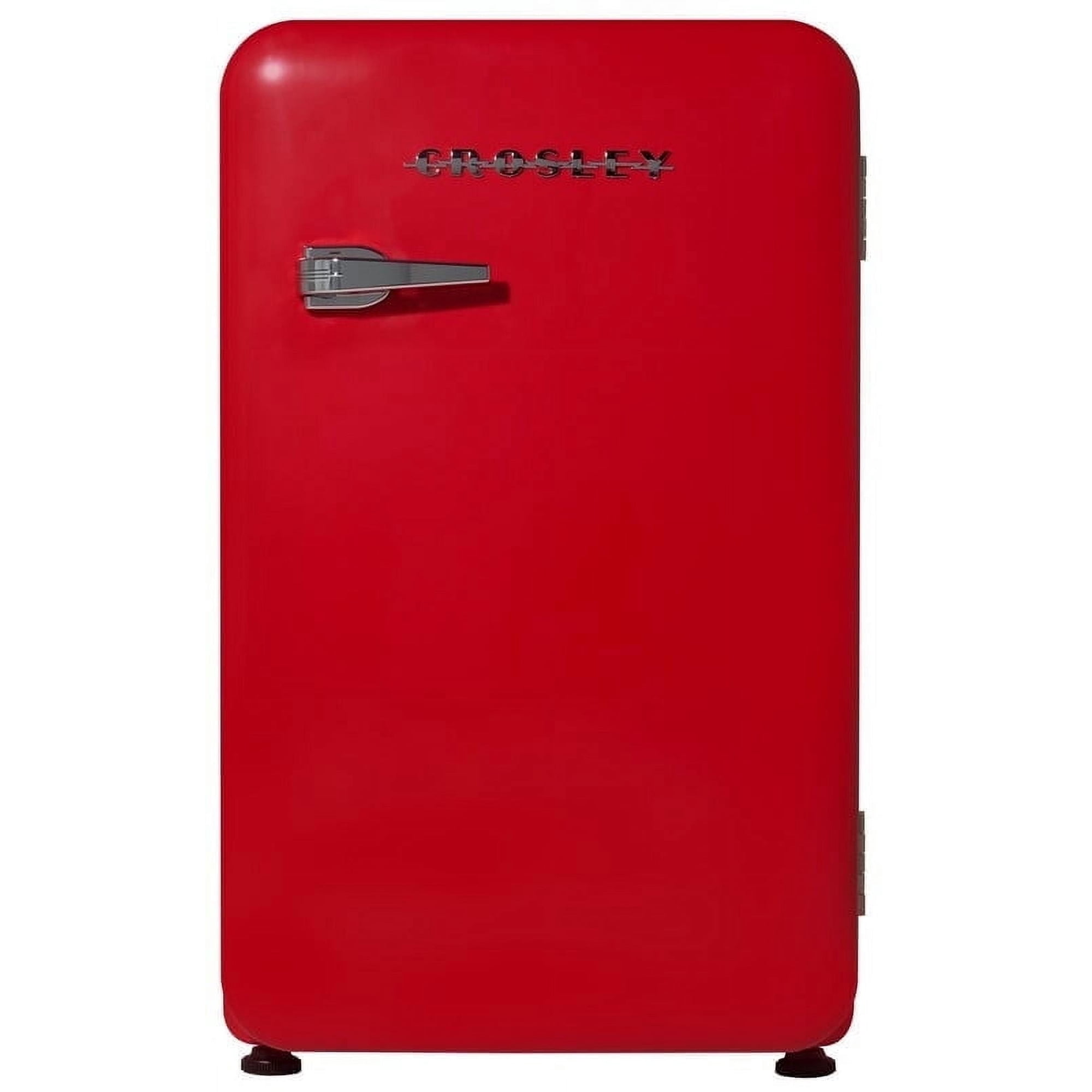 Crosley Classic Series 3.2 Cuft 1-Door Compact Refrigerator, Retro Red