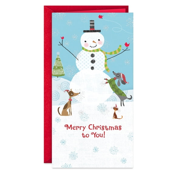 Hallmark Money Holder Christmas Greeting Card (Joys of the Season)