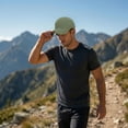 thumbnail image 7 of Unisex Quick Dry Baseball Cap, Solid Color Soft Sports Hat with Breathable Perforated Side Panels, Outdoor Sun Hat Adjustable Casual Cap for Running, Fishing, Hiking and Daily Wear, 7 of 7