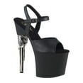 thumbnail image 2 of Women's Pleaser Bondgirl 709 Gun Heeled Ankle Strap Sandal, 2 of 2