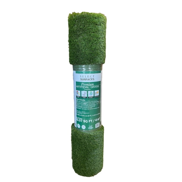 Select Surfaces Evergreen Artificial Grass, 3.74' x 11.52' - Walmart.com