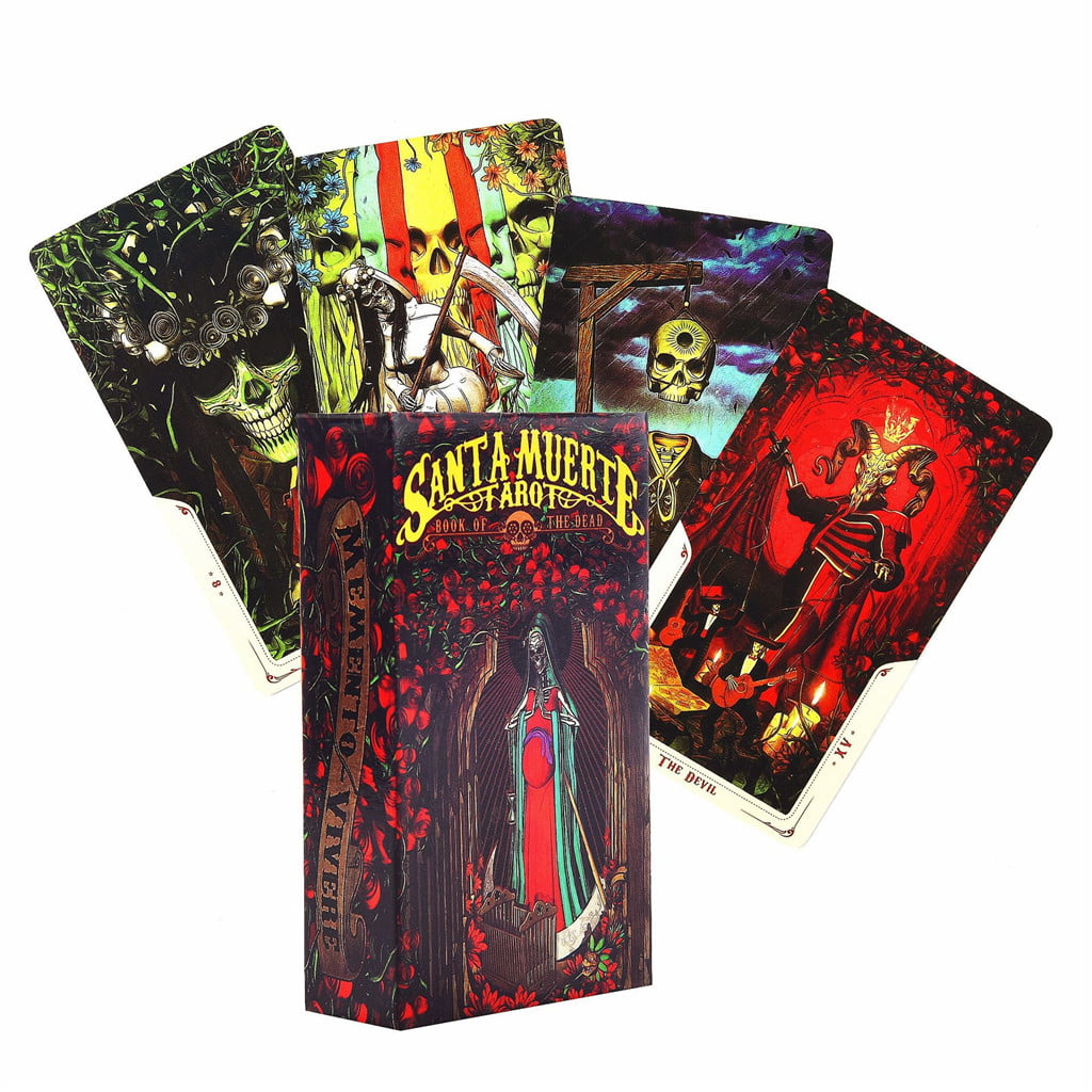 SANTA MUERTE Boxed Tarot Deck & Book Card Set tarot cards Day of the Dead 
