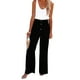 thumbnail image 3 of Pantalones De Pierna Ancha Con Cintura Elástica, Pantalones De Pierna Ancha Con Ribete De Botones Pantalones De Cintura Alta De Ajuste Holgado De Color Sólido Para La Vida Diaria ANGGREK Otros, 3 of 5