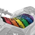thumbnail image 2 of Uorisanigo ATV Seat Cover Waterproof Rainbow LGBTQ Pride Month ATV Seat Cushion Cover Easy Installation Soft Compatible with Sportsman/Rancher/Foreman/Scrambler/Kodiak/Polaris Scrambler, 2 of 7