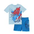 thumbnail image 1 of Conjunto de ropa Marvel Boys Spiderman, camiseta y pantalones cortos 4T, 1 of 5