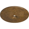 thumbnail image 3 of 51"OD x 3 5/8"ID x 3 3/8"P Galveston Ceiling Medallion (Fits Canopies up to 5 7/8"), Hand-Painted Rubbed Bronze, 3 of 6