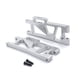 thumbnail image 2 of Brazos oscilantes delanteros inferiores para coche RC (2 piezas, bricolaje) para Wltoys 104009 1:10 1:12 12404 12409 plata, 2 of 8