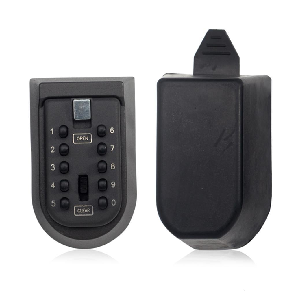 Key Box Wall Mounted 10 Digit Combination Key Safe Lock Storage Case Conatiner
