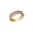 Style 12, variant on Gold Tone Geometric Rainbow Statement Open Ring Double Prong Baguette Band Chunky Multi-Color Stone Jewelry for Women Trendy Everyday Accessory Style 15