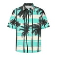 thumbnail image 7 of Xixinqiwan Men's Button Shirt,Mens Hawaiian Button Shirts Casual Tropical Short Sleeve Beach Clothes Printed Vacation Resort Clothes, 7 of 7