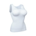 thumbnail image 2 of SAYFUT Womens Shapewear Tank Top Seamless Slimming Tummy Control Cami Shaper Vest with Removable Pads M-3XL, 2 of 5