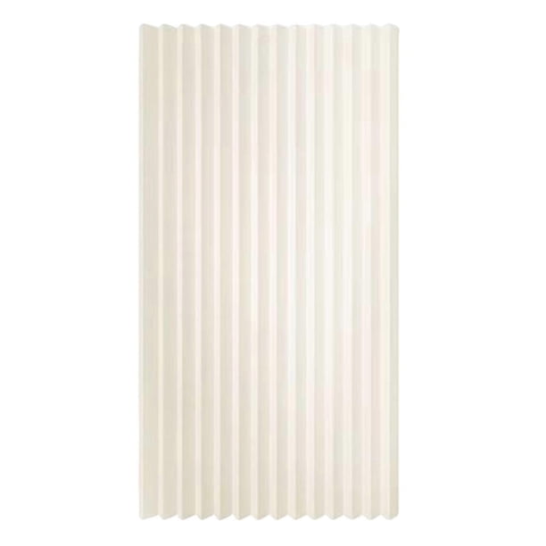 Cortina de ducha magnética plegable, impermeable y de secado rápido para uso en baños de hogar y hotel.