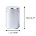 thumbnail image 2 of Metal Portable Sealed Tea Cans Home Garden Home Storage Organization Storage Bottles Jars, 2 of 11