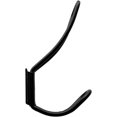 thumbnail image 3 of 10pcs Coat Hook Large Bimetal Fastener Robe Hook Cloth Lanyard Screws Black, 3 of 5