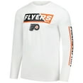 thumbnail image 2 of Men's-Fanatics  White Philadelphia Flyers Long Sleeve T-Shirt, 2 of 3