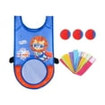 thumbnail image 1 of Juego de Dodgeball con 3 bolas adhesivas, juegos de pelota de juguete, juego de fiesta, accesorio deportivo preescolar al aire libre para patio de azul, 1 of 8