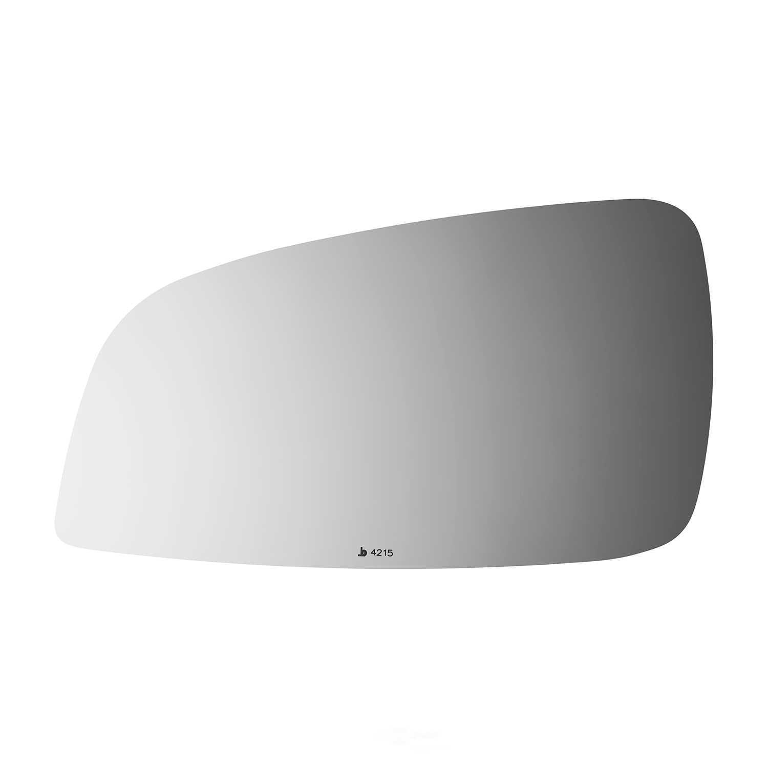 Burco Side View Mirror Replacement Glass - Clear Glass - 4215