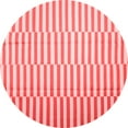 thumbnail image 1 of Ahgly Company Indoor Round Abstract Red Contemporary Area Rugs, 6' Round, 1 of 4