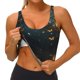 thumbnail image 3 of Balery Magical Library Butterfly Night Sujetadores deportivos con espalda cruzada para mujer, acolchados, sin costuras, de alto impacto, ideales para yoga, gimnasio, entrenamiento y fitness.-Medium, 3 of 8