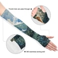 thumbnail image 3 of ALAZA Tiger on Mountain UV Sun Protection Arm Sleeves UPF 50+ Compression Cooling Sleeve 1 Pair, 3 of 7