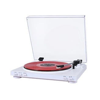 TechPlay TCP4530 Belt-Drive Turntable - 33/45 RPM, USB, Pitch Control, Built-in Preamp (Refurbished)