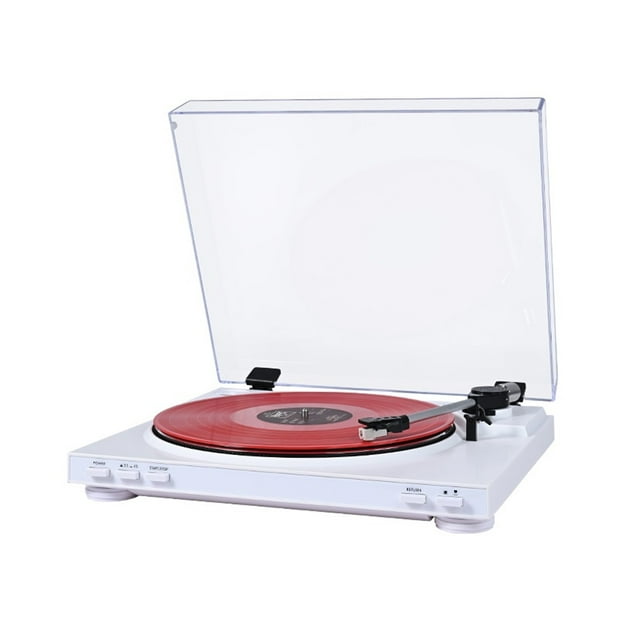 Elegant Vinyl Record Player Home Professional Mobile Magnetic HIFI Turntable Audiophile LP Vinyl 33/45 Rpm AT3600 Record Player ,Easy to Set Up