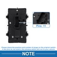 thumbnail image 4 of Interruptor de ventana eléctrica Unique Bargains No. 3S7T14A132BA para el lado del conductor delantero izquierdo para Ford Mondeo 2000-2007 Negro, 4 of 7
