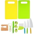 1 set of montessori kitchen tools toddlers kids cooking sets fake
