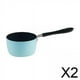 thumbnail image 1 of Cacerola para leche Cacerola,Cacerola para leche Cacerola antiadherente de acero inoxidable,Calentador de pequeño para cocina Olla para sopa Toda la estufa,Olla para calentar leche, 1 of 8