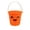 Orange, variant on Halloween Handheld Pumpkin Candy Bucket for Trick or Treat Green 1pc