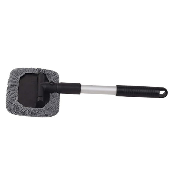 Microfiber Car Window Cleaning Tool Windshield Cleaner Adjustable Anti Slip Extendable Handle Telescoping Glass Wiper