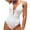 89 White, variant on Feimerou Sexy One Piece Swimsuit for Women Deep V Neck Tummy Control Bathing Suits Push Up Padded High Cut Monokinis Swimwear Sale